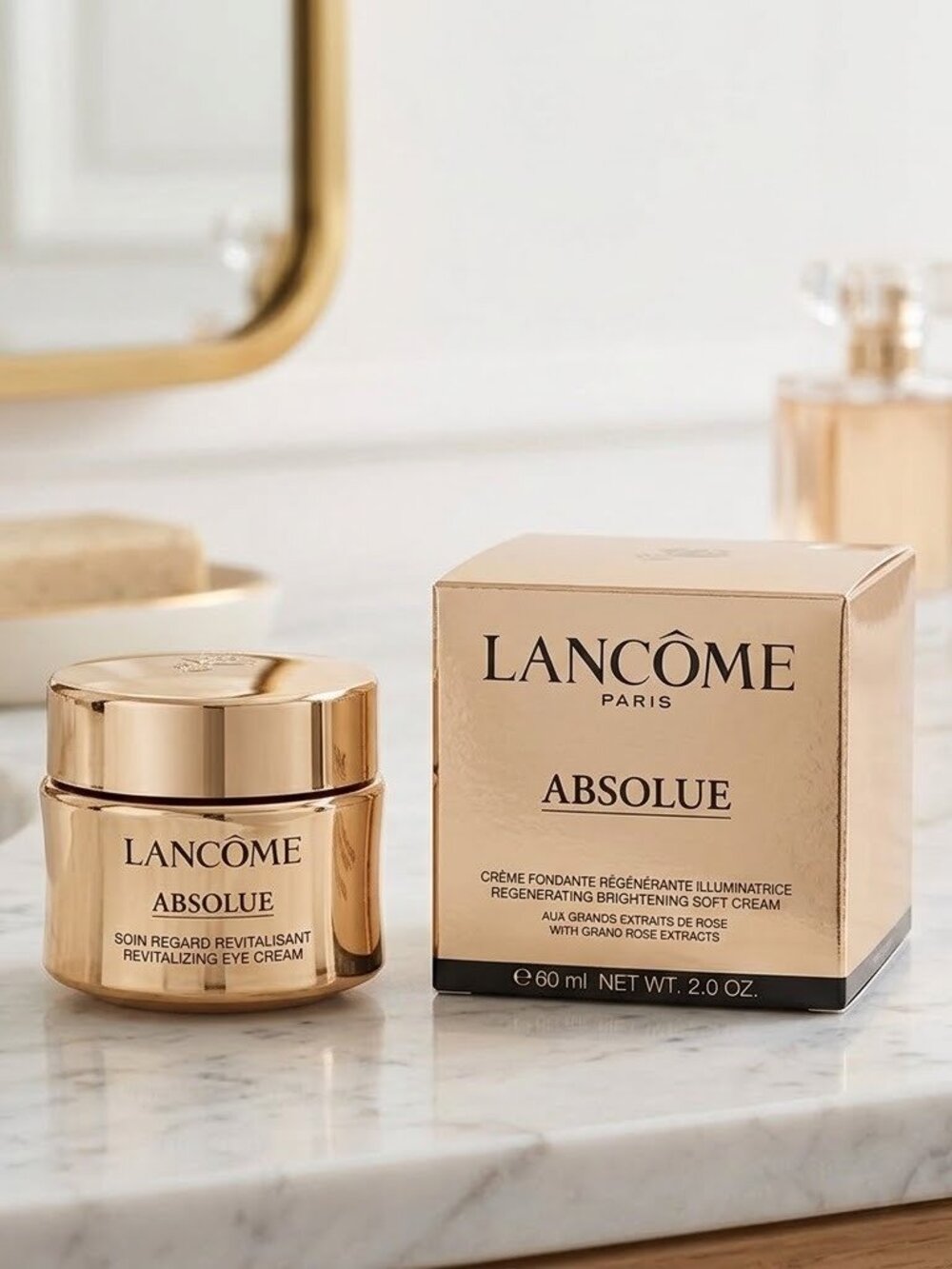 Lancôme Absolue Regenerating Soft Cream Grand Rose Extract 60ml / 2oz NEW